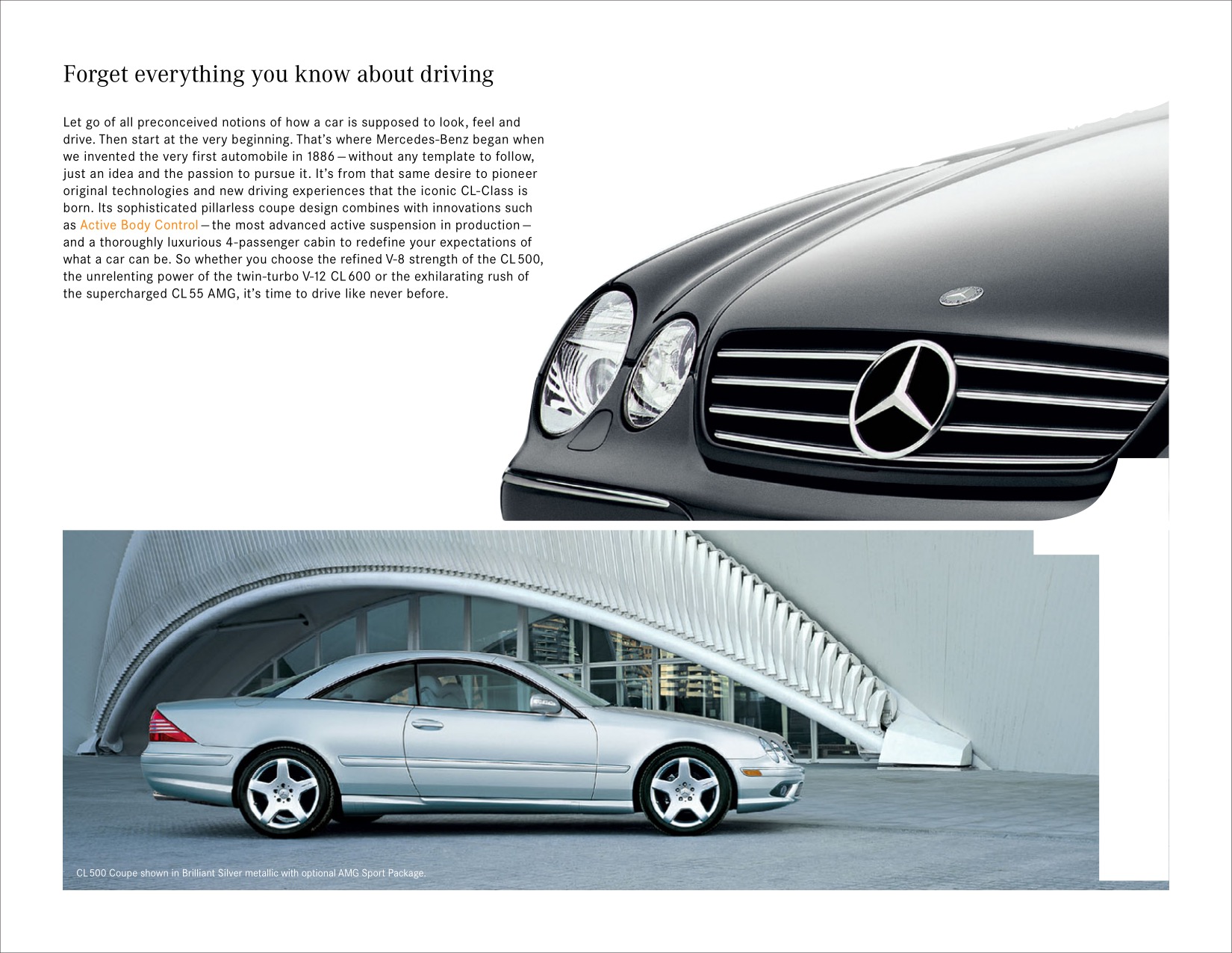 2005 Mercedes-Benz CL-Class Brochure Page 23